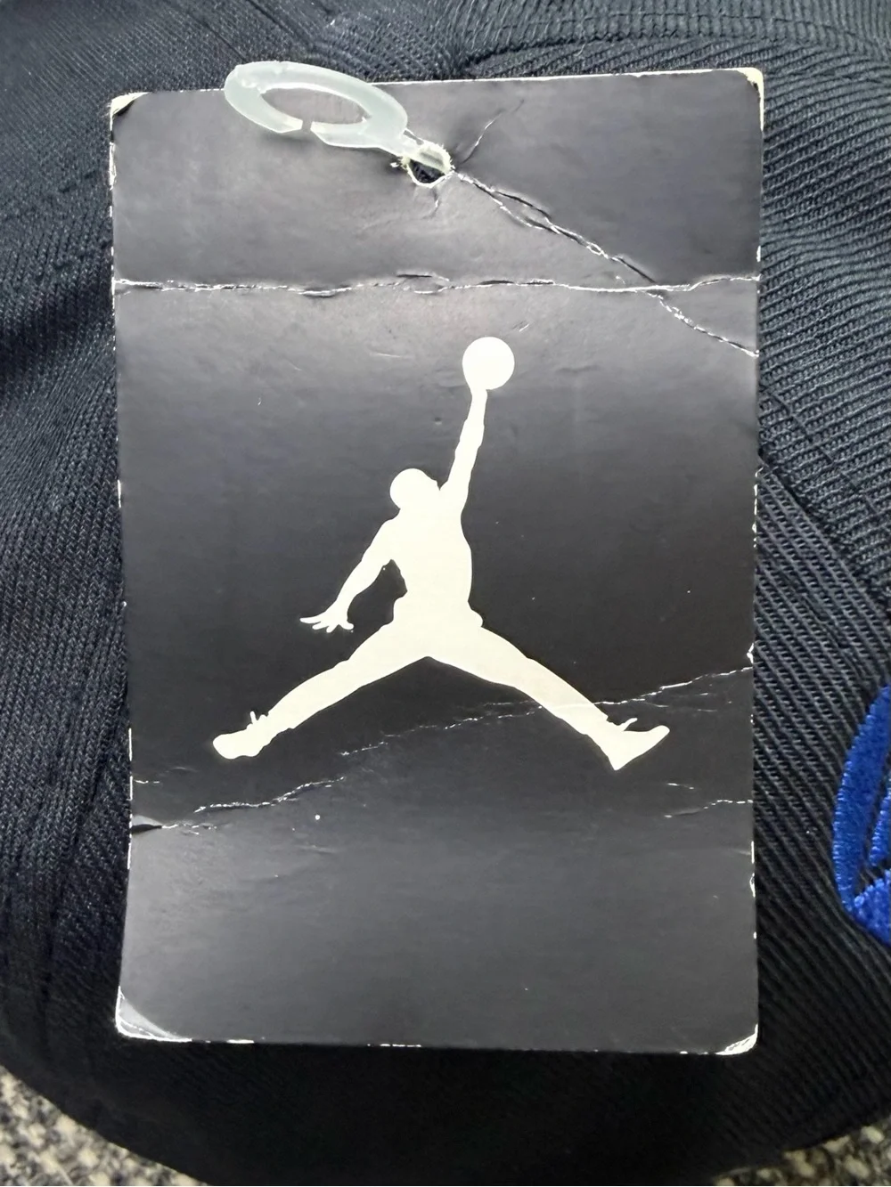 Nike Air Jordan Spike 40 Snapback Hat Black Blue Orange Spike Lee 40 Acres OSFA